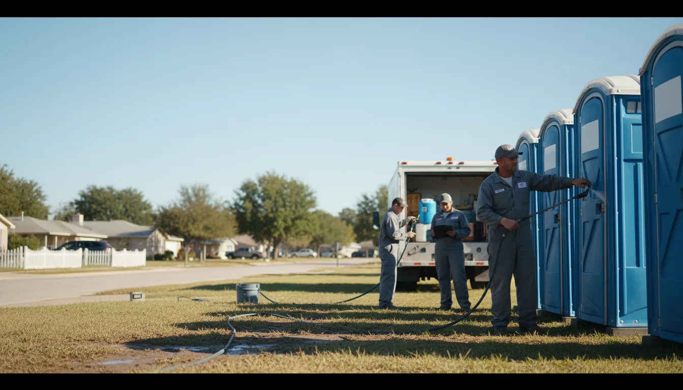 Long-Term Portable Toilet Rental in Point Clear, AL near me